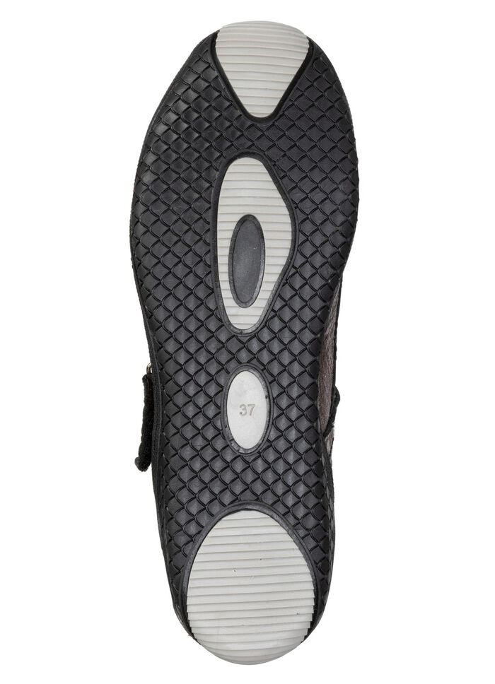 Gemini, klassische Damen-Slipper, Weite G, mit herausnehmbarem Fussbett 