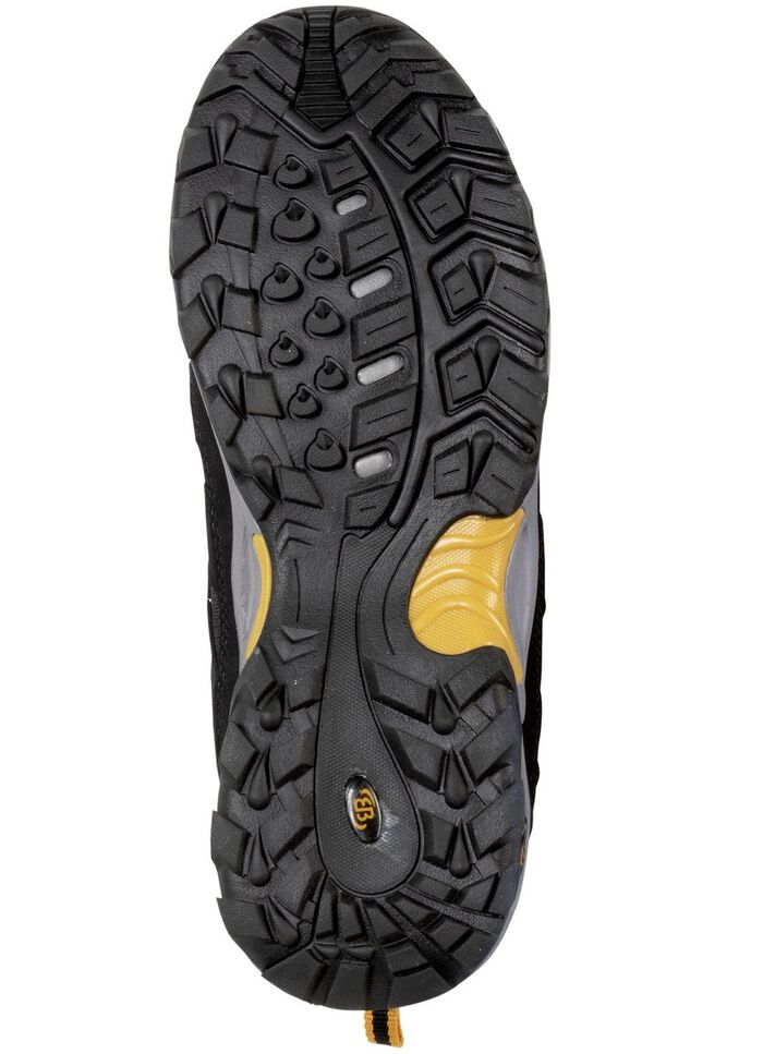 Schn&uuml;rschuh mit gummierten Bes&auml;tzen 