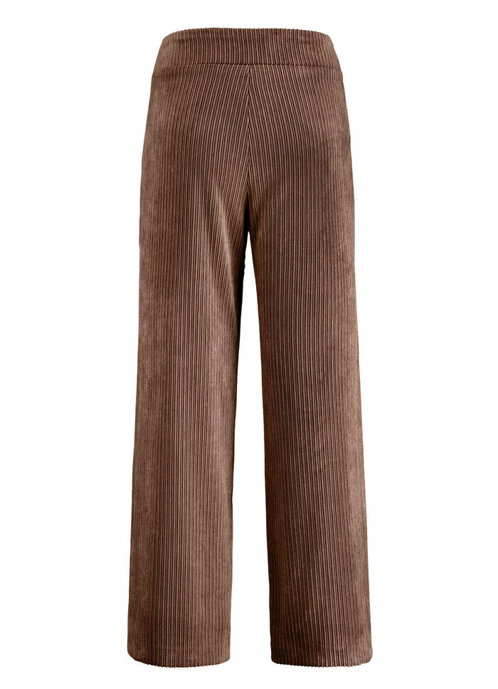 Hose in modisch verkürzter Länge COGNAC