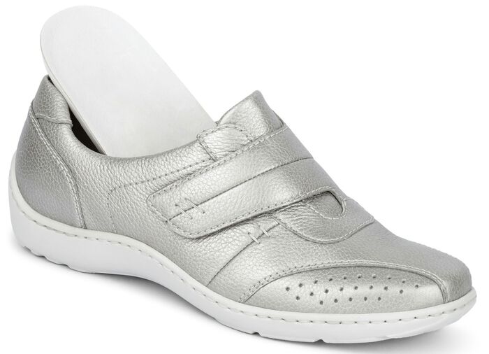 Waldl&auml;ufer, bequeme Damen-Slipper, Weite H, mit herausnehmbarem Fussbett 