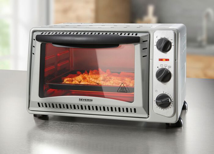 Kompakter und energiesparender Severin Backofen 