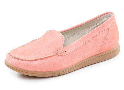 Waldl&auml;ufer, bequeme Damen-Slipper, Weite H, mit herausnehmbarem Fussbett 