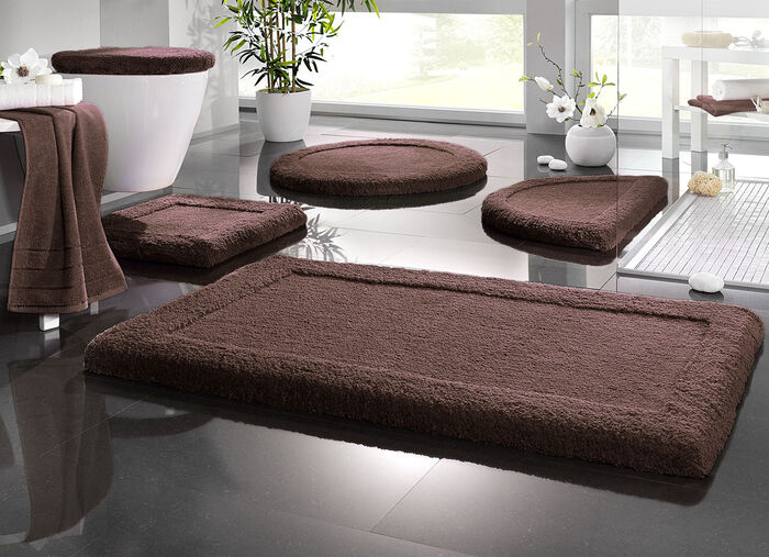 Premium Badgarnitur Superfine Microfaser KASTANIE