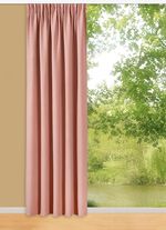 Halbtransparenter &Uuml;bervorhang mit Kombiband 