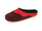 ELENA EDEN Filz-Pantoffel mit Kontrast-Einfassung 