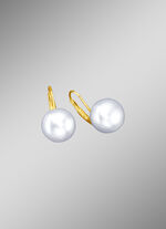 Ohrringe mit S&uuml;&szlig;wasser-Zuchtperlen 