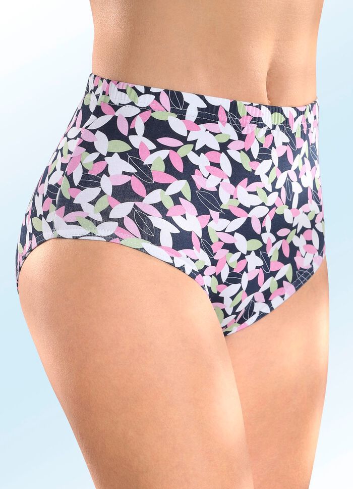 F&uuml;nferpack Slips mit Gummizug 