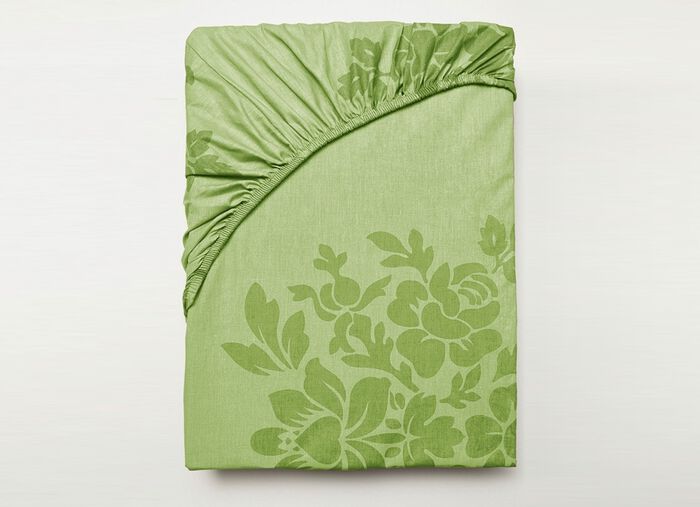 Renforc&eacute; Bettw&auml;sche aus 100% Baumwolle GR&Uuml;N