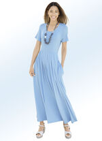 Kleid in Schlupfform HIMMELBLAU