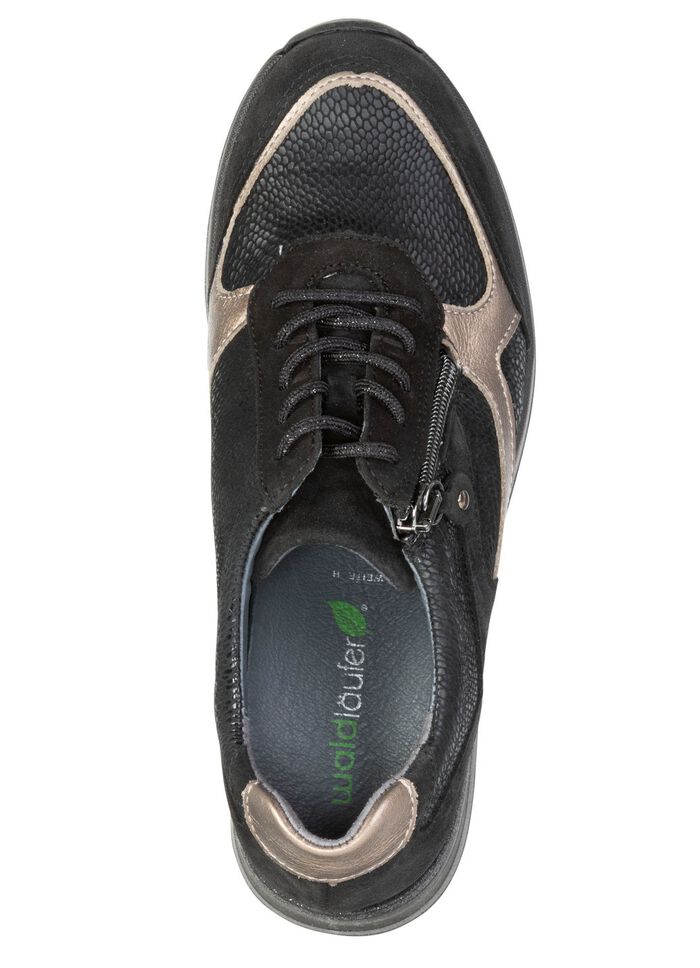 Waldl&auml;ufer, bequeme Damen-Sneaker, Weite H, mit herausnehmbarem Fussbett 