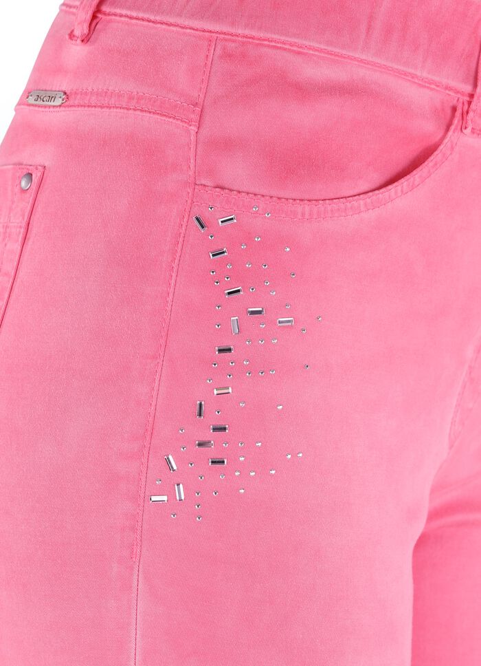 Edle Hose mit funkelnden Glitzersteinchen 