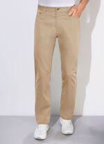 Sommerliche Hose von &laquo;Suprax&raquo; mit Dehnbund in 3 Farben BEIGE