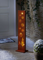LED-Stele aus Metall, &laquo;Winter&raquo; 