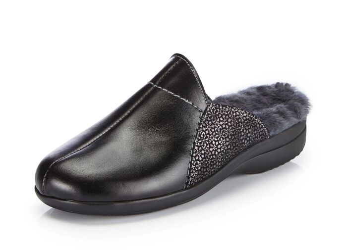 ELENA EDEN Pantoffel aus Kalb-Nappaleder 