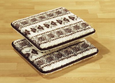 Licardo-Stuhlkissen, 2er-Set, aus reiner Schurwolle 