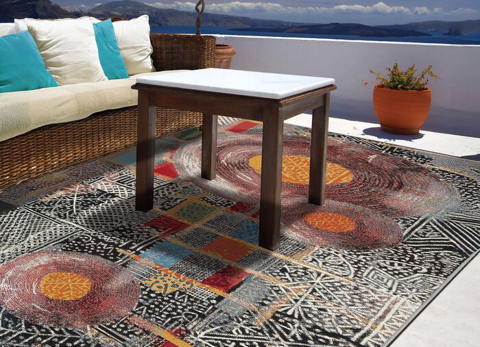 Teppiche für Innen- und Aussenbereich 