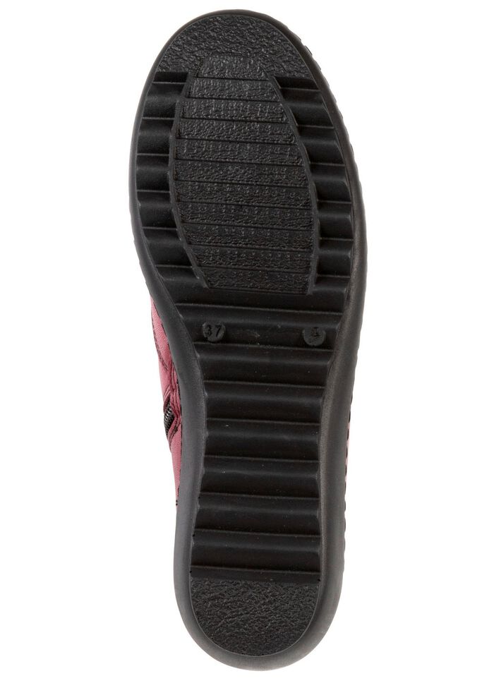 Gemini, bequeme Damen-Boots, Weite G, mit herausnehmbarem Fussbett BORDEAUX