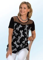 Shirt mit Libellen-Motivdruck 