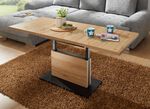 Couchtisch mit raffinierter Liftfunktion 