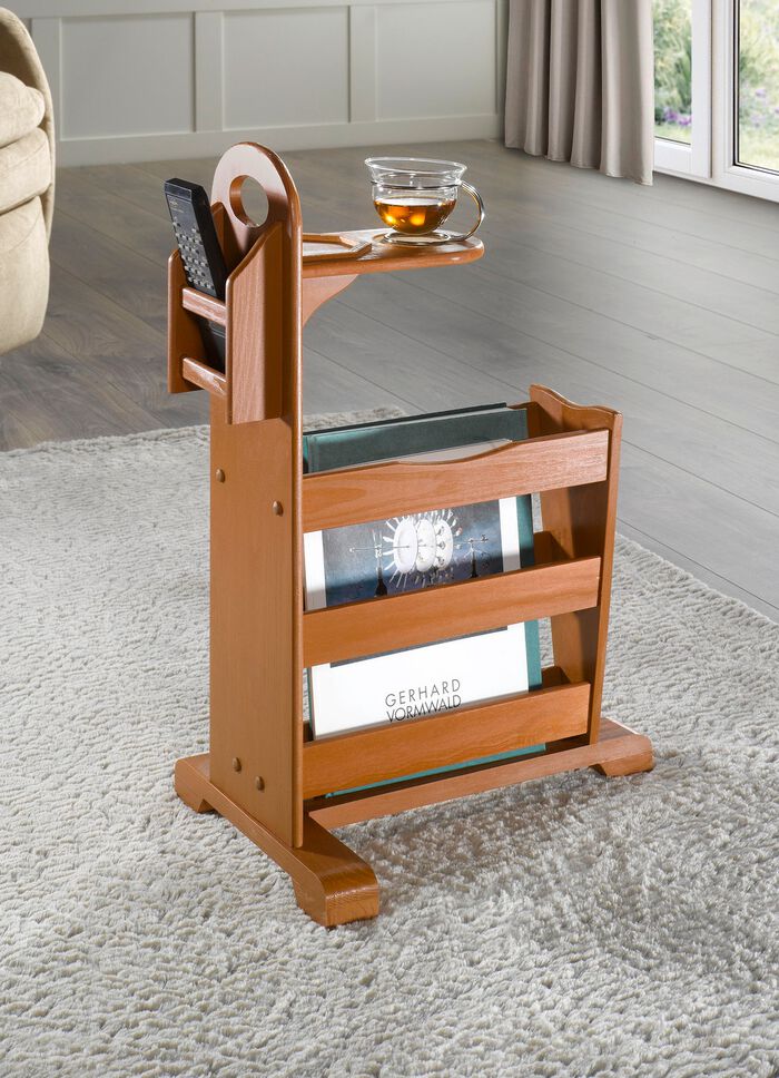 Beistelltisch aus massivem Kiefernholz 