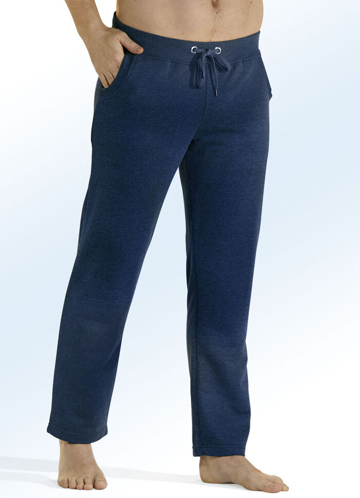 Zweierpack Schlaf- und Freizeithosen, lang, mit Durchzugsband und Schubtaschen 