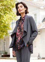 Leichtblazer mit Schalkragen 