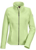 Modische Damen-Stretch-Jacke mit Jaquard-Steppmuster MINT