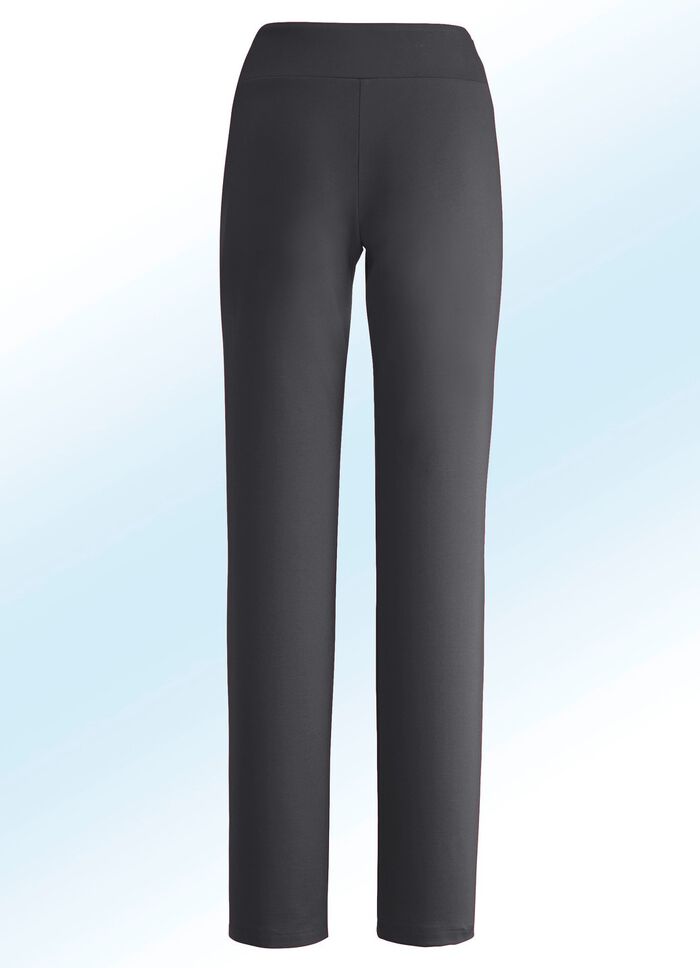 Jerseyhose mit h&ouml;herem, elastischem Formbund 