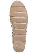 Gemini Mokassin-Schn&uuml;r-Bootie mit Knitter-Struktur 