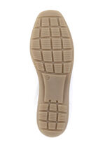 ELENA EDEN, elegante Damen-Slipper, Weite G, mit herausnehmbarem Fussbett WEISS