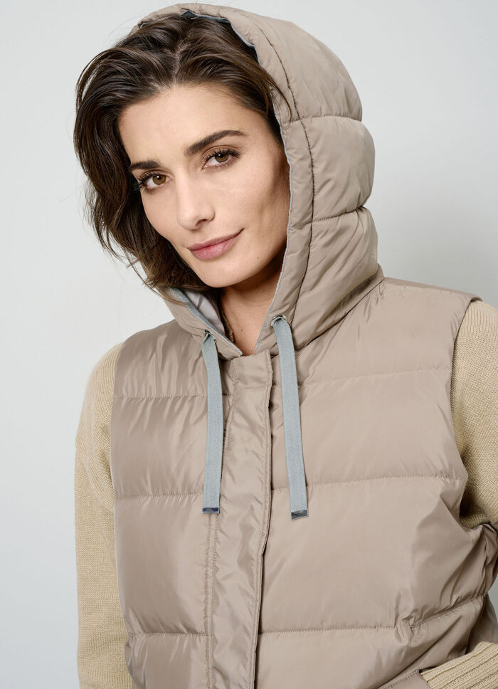 Steppweste mit 2-Wege-Rei&szlig;verschluss 