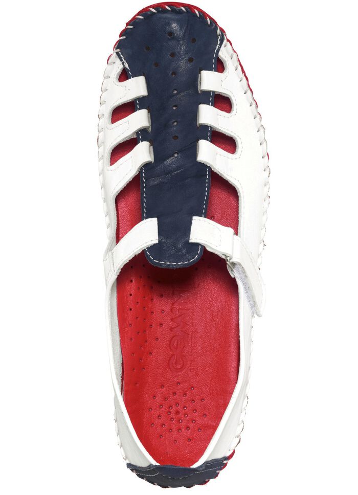 Gemini, klassische Damen-Slipper, Weite G, mit herausnehmbarem Fussbett 