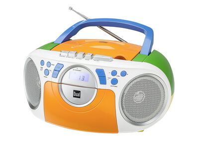 &laquo;Dual&raquo; P70 CD-/Radio-/Kassettenspieler, verschiedene Farben 