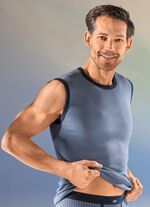 Dreierpack Muskelshirts mit Kontrasteinfassung 