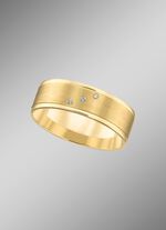 Breiter, massiver Trauring, gl&auml;nzend/mattiert 