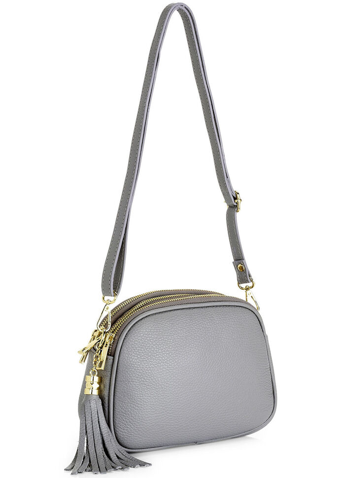 Laurina, Tasche, Damen, mit abnehmbarem Umhängeriemen GRAU