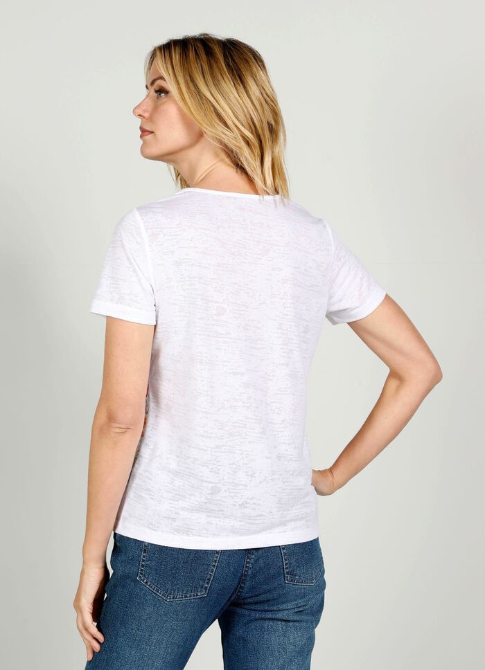 Shirt in Ausbrenner-Qualit&auml;t 