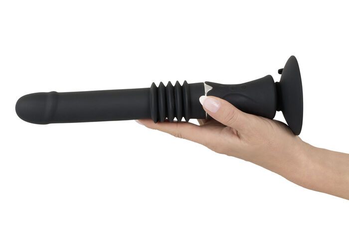 Massagegerät mit Saugfuß und Stoßfunktion 