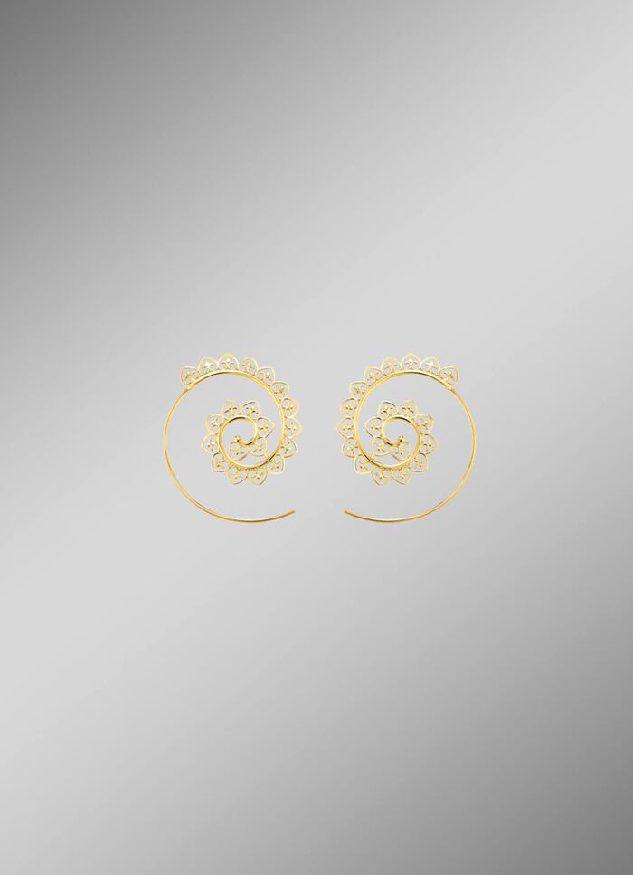 Filigrane Ohrringe aus Gold 
