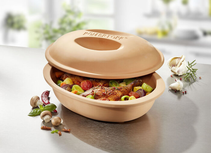«Römertopf» Dampfgar-Bräter  