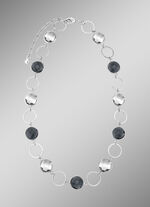 Schmuckset, 3-teilig, mit Kristallsteinen 