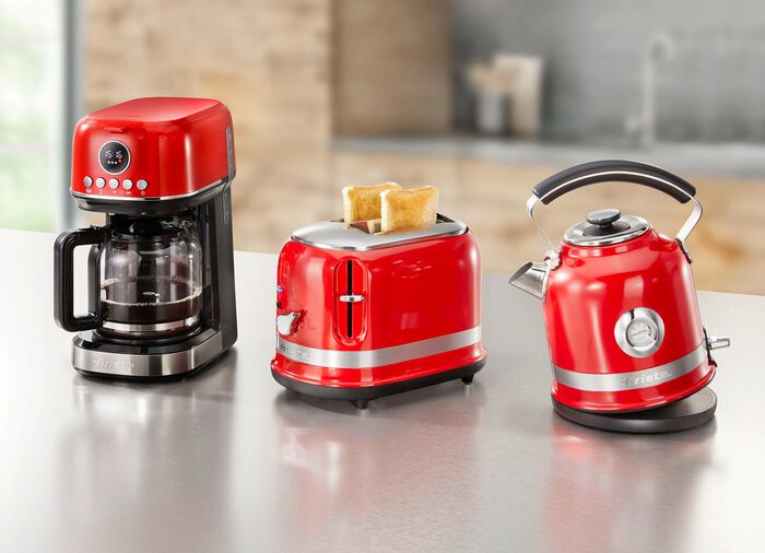 Ariete Fr&uuml;hst&uuml;cksserie moderna im Retro-Design 