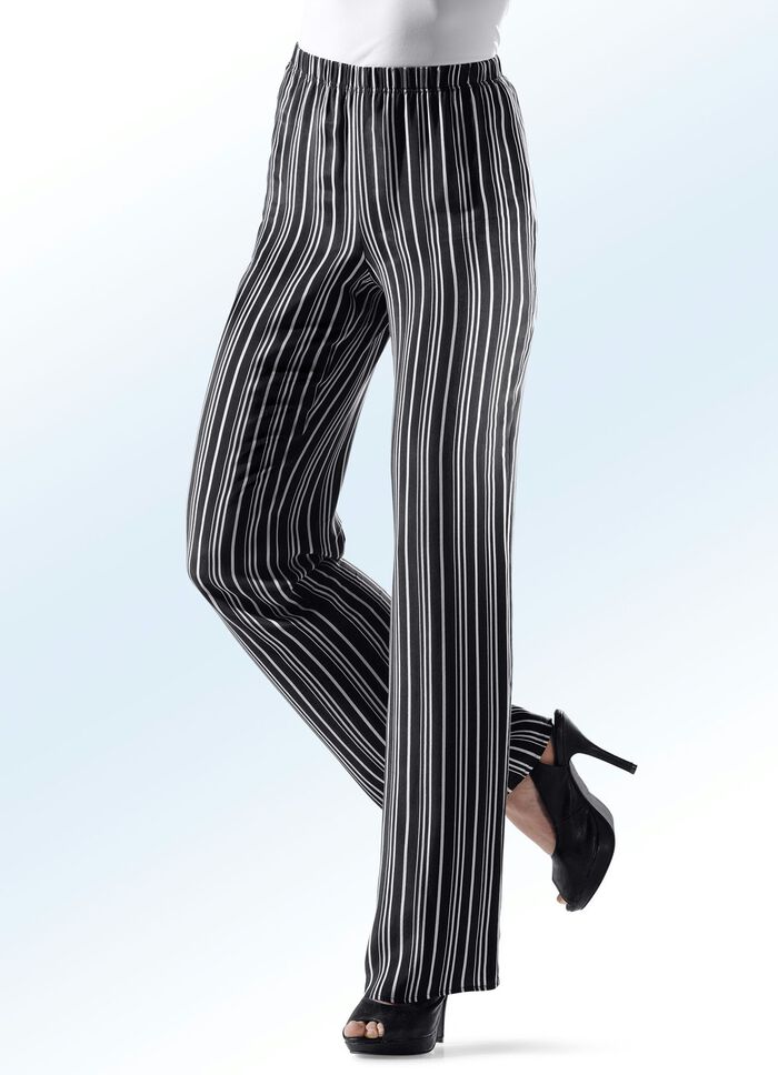 Hose mit aktueller Streifendessinierung 