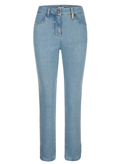Knöchellange Jeans in 5-Pocket-Form 