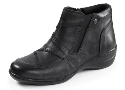 ELENA EDEN, bequeme Damen-Boots, Weite H, mit herausnehmbarem Fussbett 