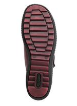 Remonte, sportliche Damen-Boots, Winterschuhe, Weite G, mit herausnehmbarem Fu&szlig;bett BORDEAUX-SCHWARZ