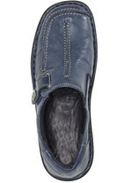 ELENA EDEN, bequeme Damen-Slipper, Weite G, mit herausnehmbarem Fussbett MARINE