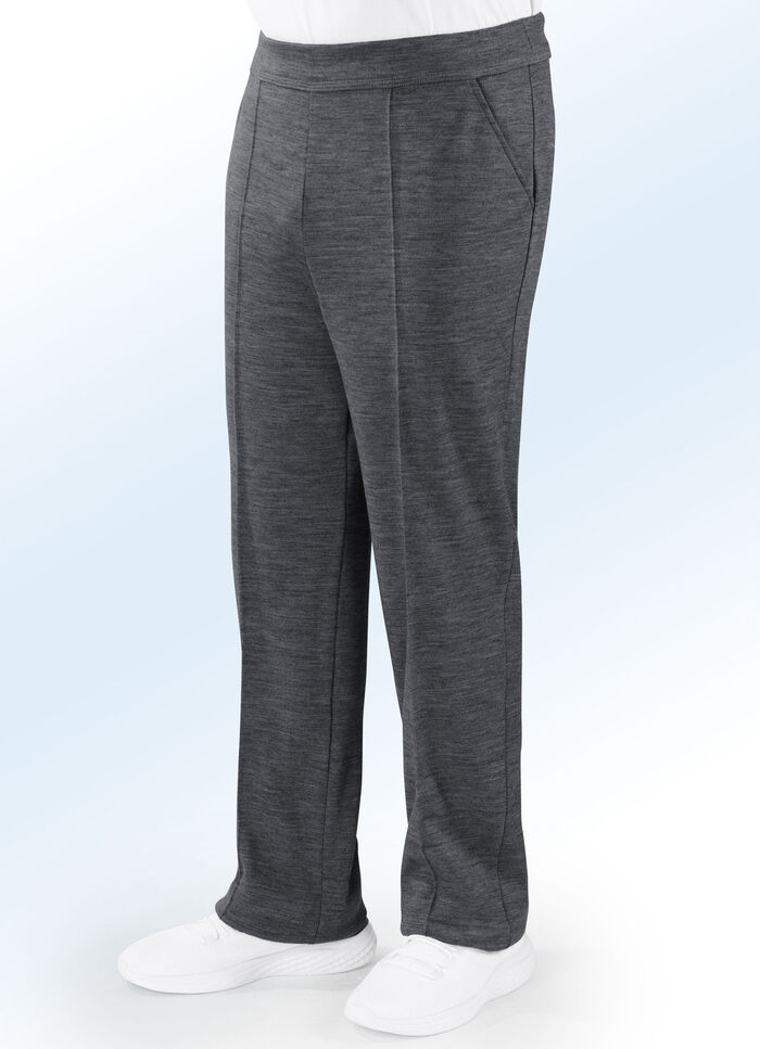 «Athlet»-Kurhose in 7 Farben ANTHRAZIT-MELIERT