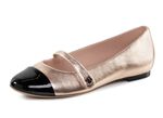 Caprice, schicke Damen-Ballerinas, Weite G, mit herausnehmbarem Fussbett 