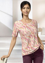 Shirt mit rundem Halsausschnitt 